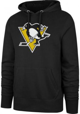 47 NHL PITTSBURGH PENGUINS IMPRINT BURNSIDE HOOD Pánska mikina, čierna, veľkosť