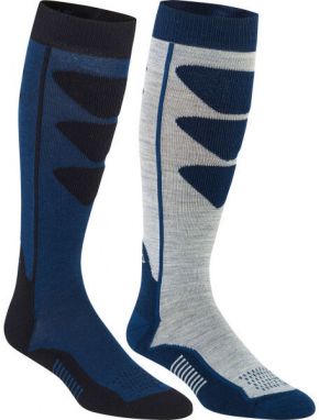 Bula 2PK ALPINE SKI SOCK Pánske lyžiarske ponožky, modrá, veľkosť