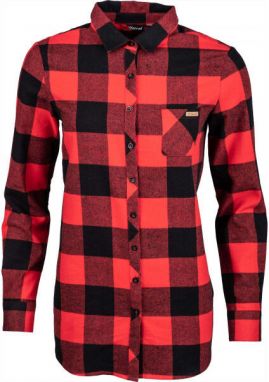 Willard SUN Dámska flanelová košeľa, červená, veľkosť