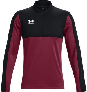 Under Armour CHALLENGER MIDLAYER Pánske tričko, vínová, veľkosť