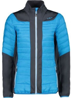 CMP WOMAN JACKET Dámska hybridná bunda, modrá, veľkosť XS