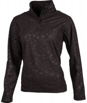 Hi-Tec LADY ELZA FLEECE LADY ELZA FLEECE - Microfleecový rolák, čierna, veľkosť XS