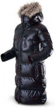 TRIMM LUSTIC LUX Dámsky kabát, čierna, veľkosť L