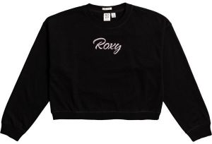 Roxy BREAK AWAY CREW Dámska mikina, čierna, veľkosť