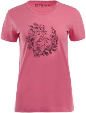 ALPINE PRO FALLONA Dámske tričko, ružová, veľkosť
