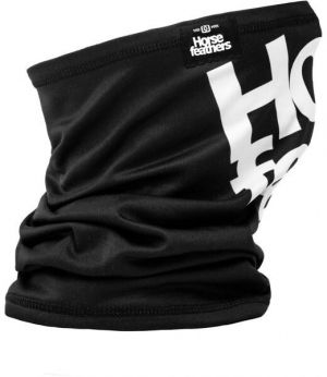 Horsefeathers NECKWARMER PRINTED EIKI Pánsky nákrčník, čierna, veľkosť