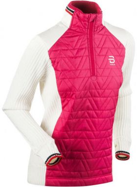 Daehlie HALF ZIP COMFY WMN Dámsky športový sveter, biela, veľkosť L