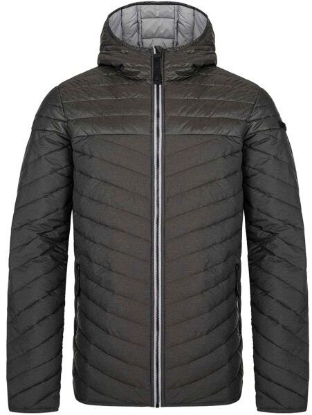 LOAP JEVEN Pánska prešívaná bunda, tmavo zelená, veľkosť