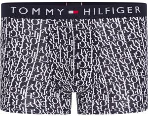 Tommy Hilfiger TRUNK PRINT Pánske boxerky, tmavo modrá, veľkosť