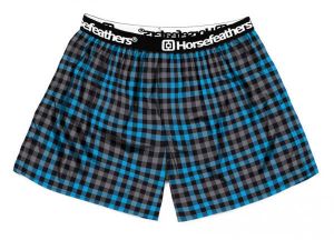 Horsefeathers CLAY BOXER SHORTS Pánske boxerky, modrá, veľkosť