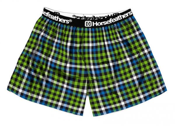 Horsefeathers CLAY BOXER SHORTS Pánske boxerky, zelená, veľkosť