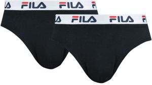 Fila MAN BRIEF 2-PACK Pánske slipy, čierna, veľkosť