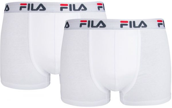 Fila MAN BOXERS 2 PACK Pánske boxerky, biela, veľkosť
