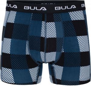 Bula CHRISTMAS BOXER Pánske boxerky, modrá, veľkosť
