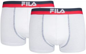 Fila MAN BOXERS 2 PACK Pánske boxerky, biela, veľkosť XXL