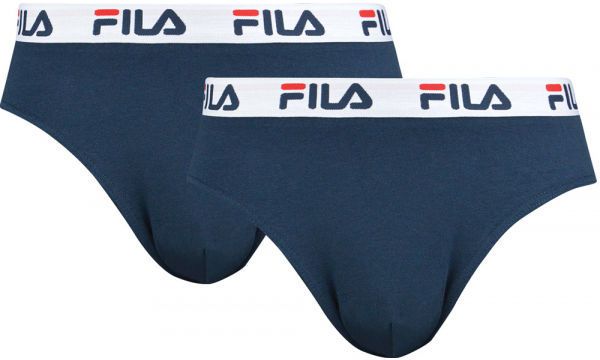 Fila MAN BRIEF 2-PACK Pánske slipy, tmavo modrá, veľkosť XXL