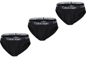 Calvin Klein HIP BRIEF 3PK Pánske slipy, čierna, veľkosť