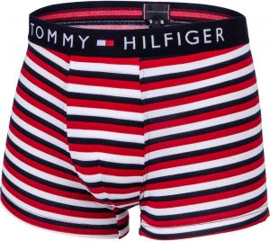 Tommy Hilfiger TRUNK PRINT Pánske boxerky, červená, veľkosť