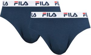 Fila MAN BRIEF 2-PACK Pánske slipy, tmavo modrá, veľkosť XXL