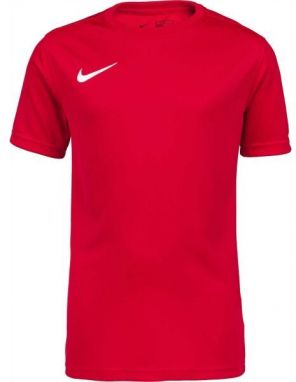 Nike DRI-FIT PARK 7 JR Detský futbalový dres, červená, veľkosť