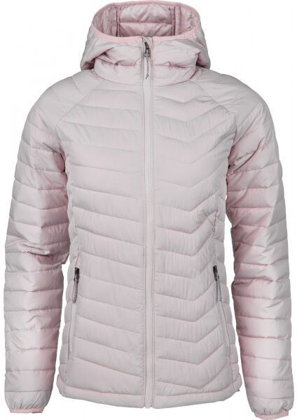 Columbia POWDER LITE HOODED JACKET Dámska zimná bunda, ružová, veľkosť