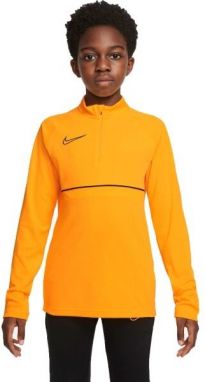 Nike DRI-FIT ACADEMY B Chlapčenské futbalové tričko, oranžová, veľkosť