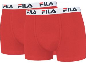 Fila MAN BOXERS 2 PACK Pánske boxerky, červená, veľkosť