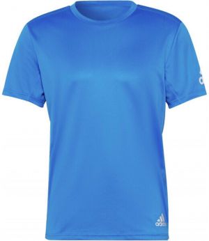 adidas RUN IT TEE Pánske bežecké tričko, modrá, veľkosť