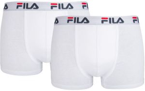 Fila MAN BOXERS 2 PACK Pánske boxerky, biela, veľkosť