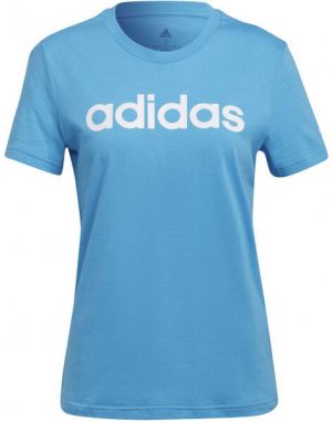 adidas LIN T Dámske tričko, modrá, veľkosť