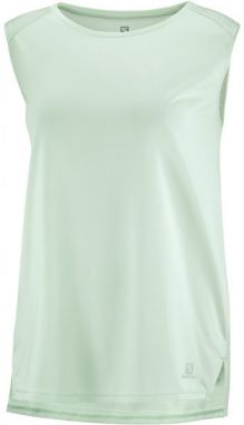 Salomon OUTLINE SUMMER TANK W Dámske tielko, svetlo zelená, veľkosť S