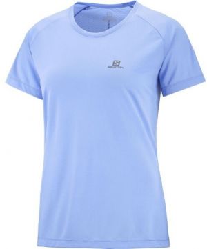 Salomon CROSS REBEL SS TEE W Dámske tričko, svetlomodrá, veľkosť S