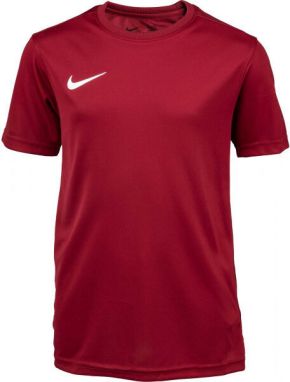 Nike DRI-FIT PARK 7 JR Detský futbalový dres, vínová, veľkosť