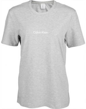 Calvin Klein S/S CREW NECK Dámske tričko, sivá, veľkosť