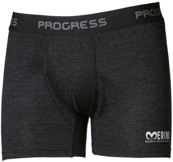 PROGRESS MRN BOXER Pánske funkčné boxerky, čierna, veľkosť XXL