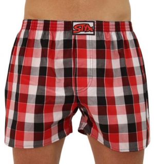 Styx MEN'S BOXERS SHORTS CLASSIC RUBBER Pánske trenky, červená, veľkosť