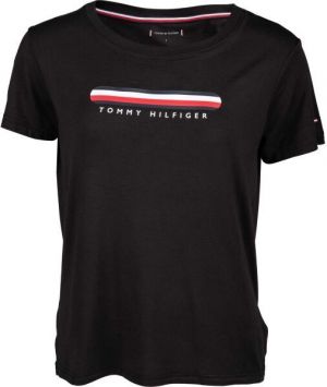 Tommy Hilfiger SS TEE Dámske tričko, čierna, veľkosť