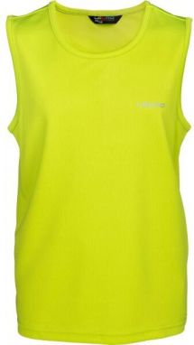 Lewro TINITO Chlapčenské športové tielko, reflexný neón, veľkosť 128-134