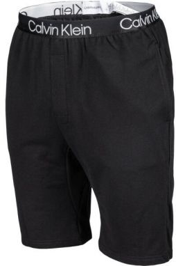 Calvin Klein SLEEP SHORT Pánske šortky na spanie, čierna, veľkosť