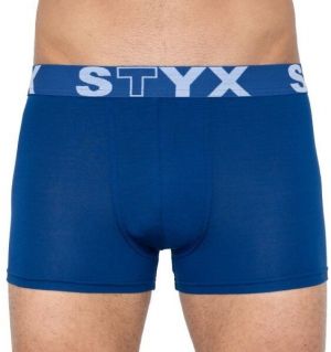 Styx MEN'S BOXERS SPORTS RUBBER Pánske boxerky, modrá, veľkosť