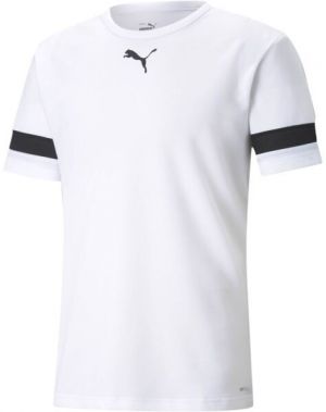 Puma teamRISE Chlapčenské futbalové tričko, biela, veľkosť