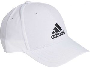 adidas BBALL CAP LT EMB Pánska šiltovka, biela, veľkosť