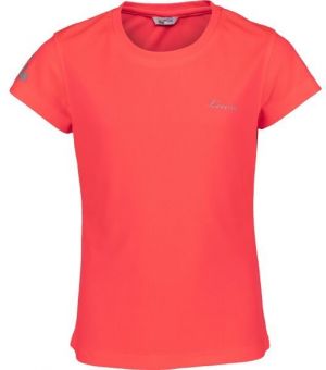 Lewro KEREN Dievčenské športové tričko, lososová, veľkosť