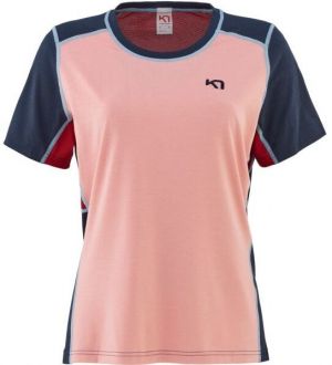 KARI TRAA SANNE HIKING TEE Športové  dámske tričko, ružová, veľkosť