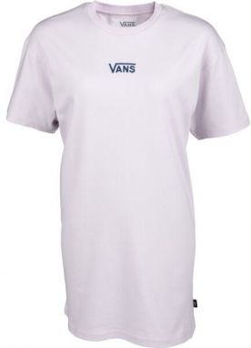 Vans WM CENTER VEE TEE DR Dámske šaty, fialová, veľkosť