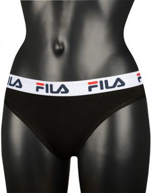 Fila WOMAN BRAZILIAN PANTIES Dámske nohavičky, čierna, veľkosť