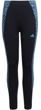 adidas SEA TIGHT Dievčenské legíny, tmavo modrá, veľkosť