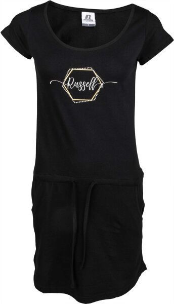 Russell Athletic WOMEN DRESS Dámske šaty, čierna, veľkosť
