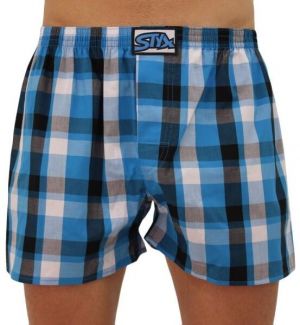 Styx MEN'S BOXERS SHORTS CLASSIC RUBBER Pánske trenky, svetlomodrá, veľkosť