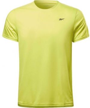 Reebok WOR SS TECH TEE Pánske športové tričko, reflexný neón, veľkosť